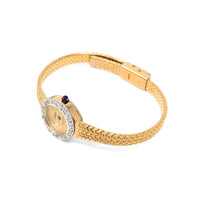 Lucien Piccard Dufonte Ladies' Diamond Bezel Quartz Watch W/ Box