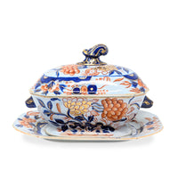Mason's Ironstone Imari Tureen & Underplate ca. 1820