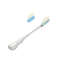 Towle "French Provincial" Sterling Silver Baby Toothbrush w/ Box