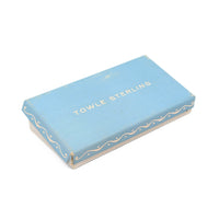 Towle "French Provincial" Sterling Silver Baby Toothbrush w/ Box