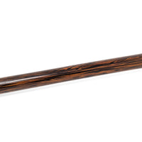 Natural Antler, Sterling, & Exotic Wood 38" Antique Walking Stick