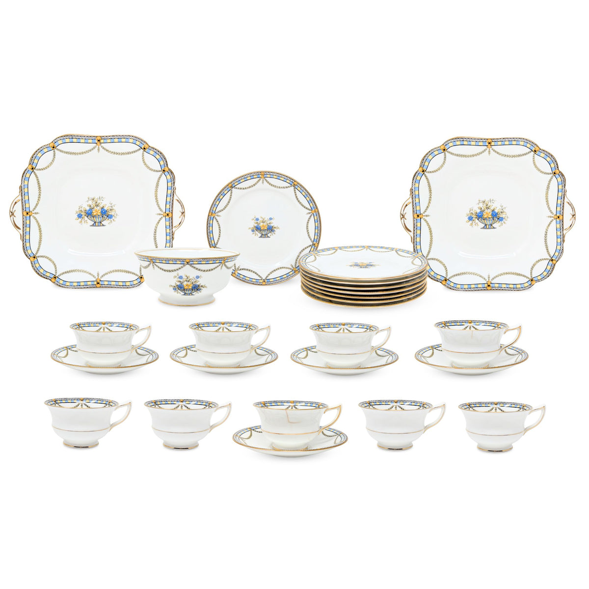 John Aynsley & Sons "4816" 25pc Dessert/Tea Set