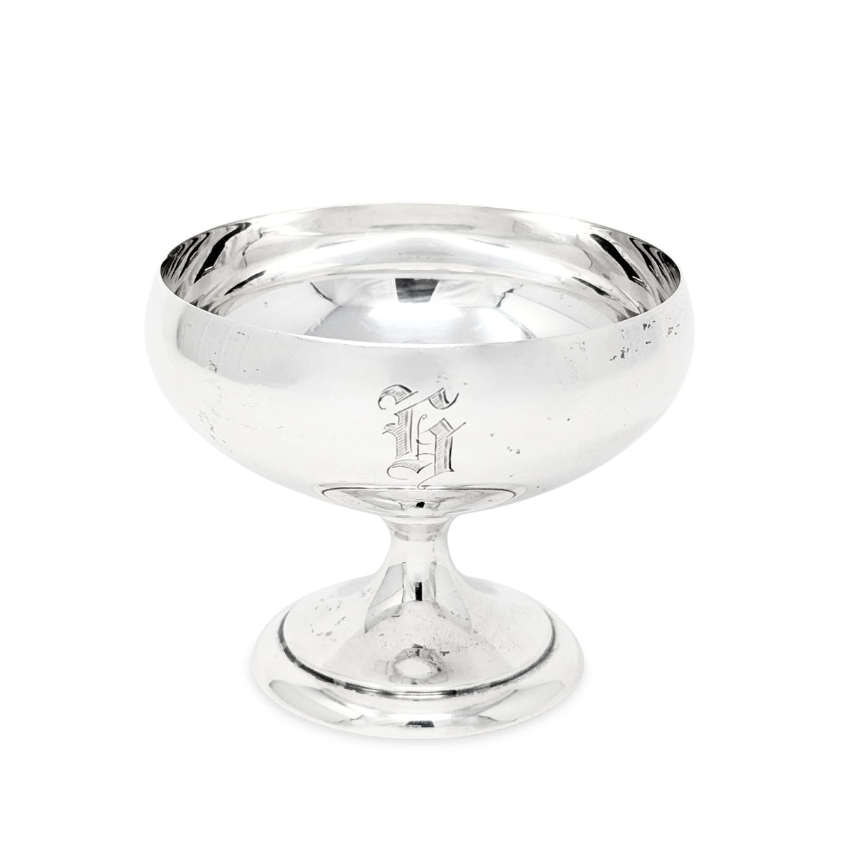 Wallace Sterling Silver "G" Monogram Champagne/Sherbets (6)