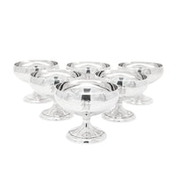 Wallace Sterling Silver "G" Monogram Champagne/Sherbets (6)