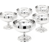 Wallace Sterling Silver "G" Monogram Champagne/Sherbets (6)