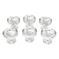 Wallace Sterling Silver "G" Monogram Champagne/Sherbets (6)