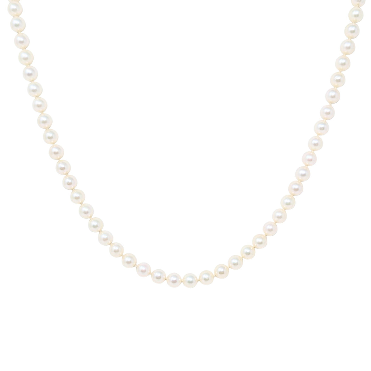 Mikimoto Blue Lagoon 14K Gold 18” 6mm Pearl Necklace