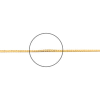 Italian 14K Gold 3.6mm Herringbone 7 3/4” Bracelet