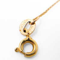 Italian 14K Gold .9mm Serpentine 9” Anklet