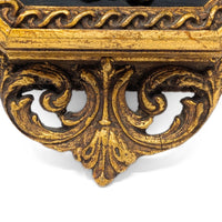 Vintage French Porcelain Gilt Wall Plaques (Pair)