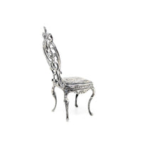 Kuehn Miniature Sterling Silver French Chair