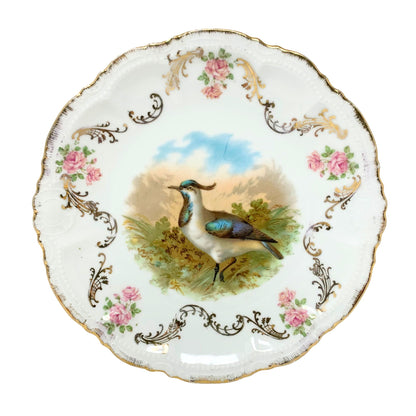 Antique Bavaria Germany Game Bird Plates (4)