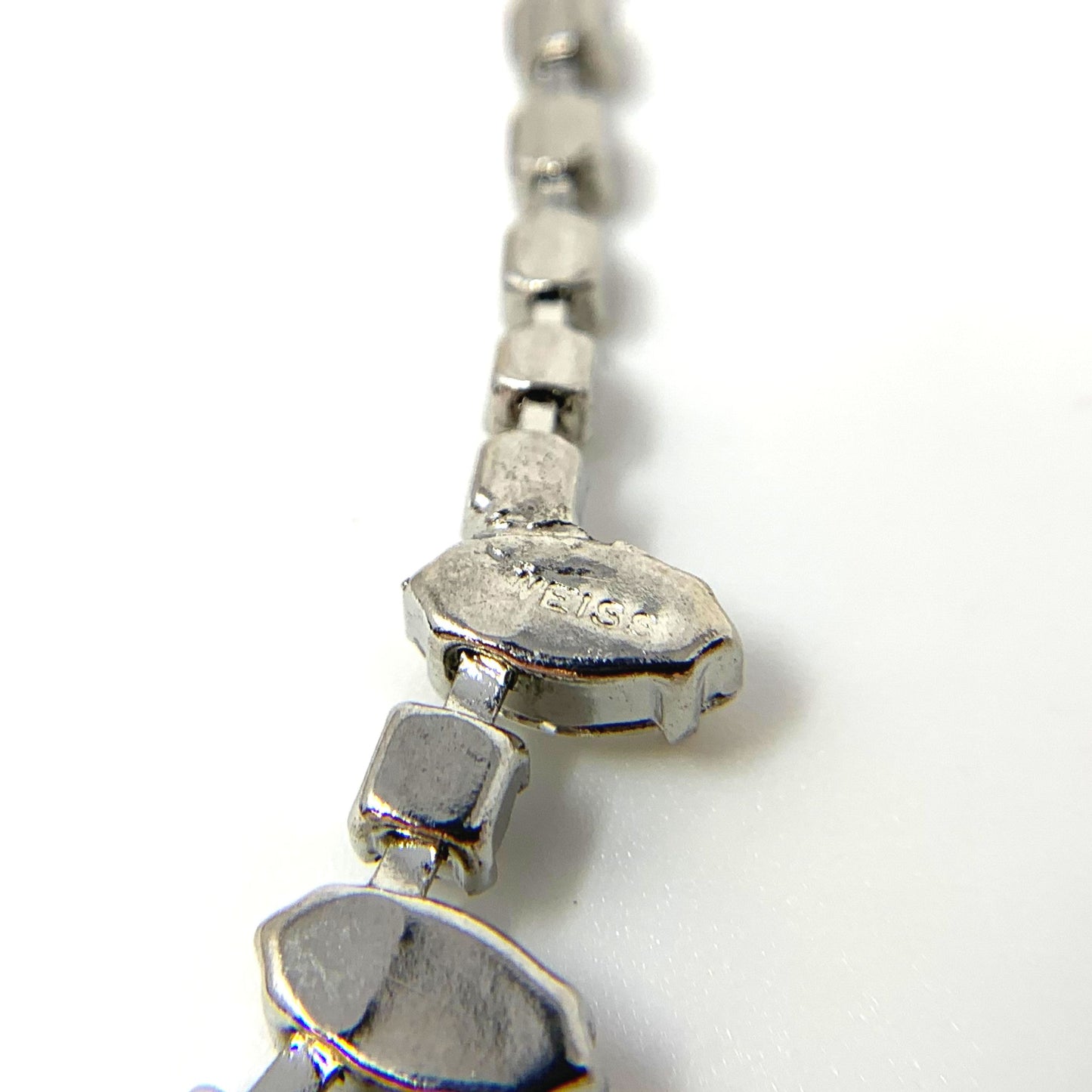 Weiss Rhinestone 15" Choker Necklace
