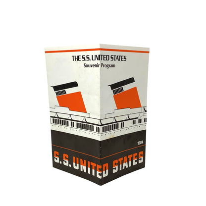 SS United States Souvenir Program For 1984 Auction