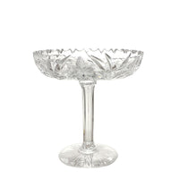 Libbey American Brilliant Period Cut Crystal Compote