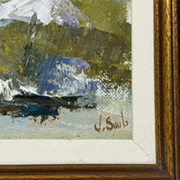 Original Impressionist Oil on Canvas by Jean Lay Sauls, ca. 1970