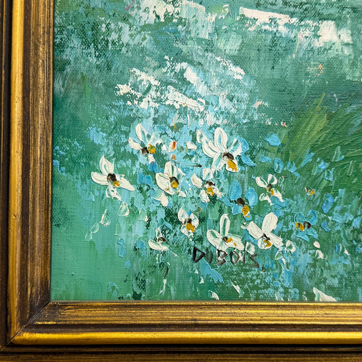 Impressionist Oil on Canvas by Dubois, ca. 1950