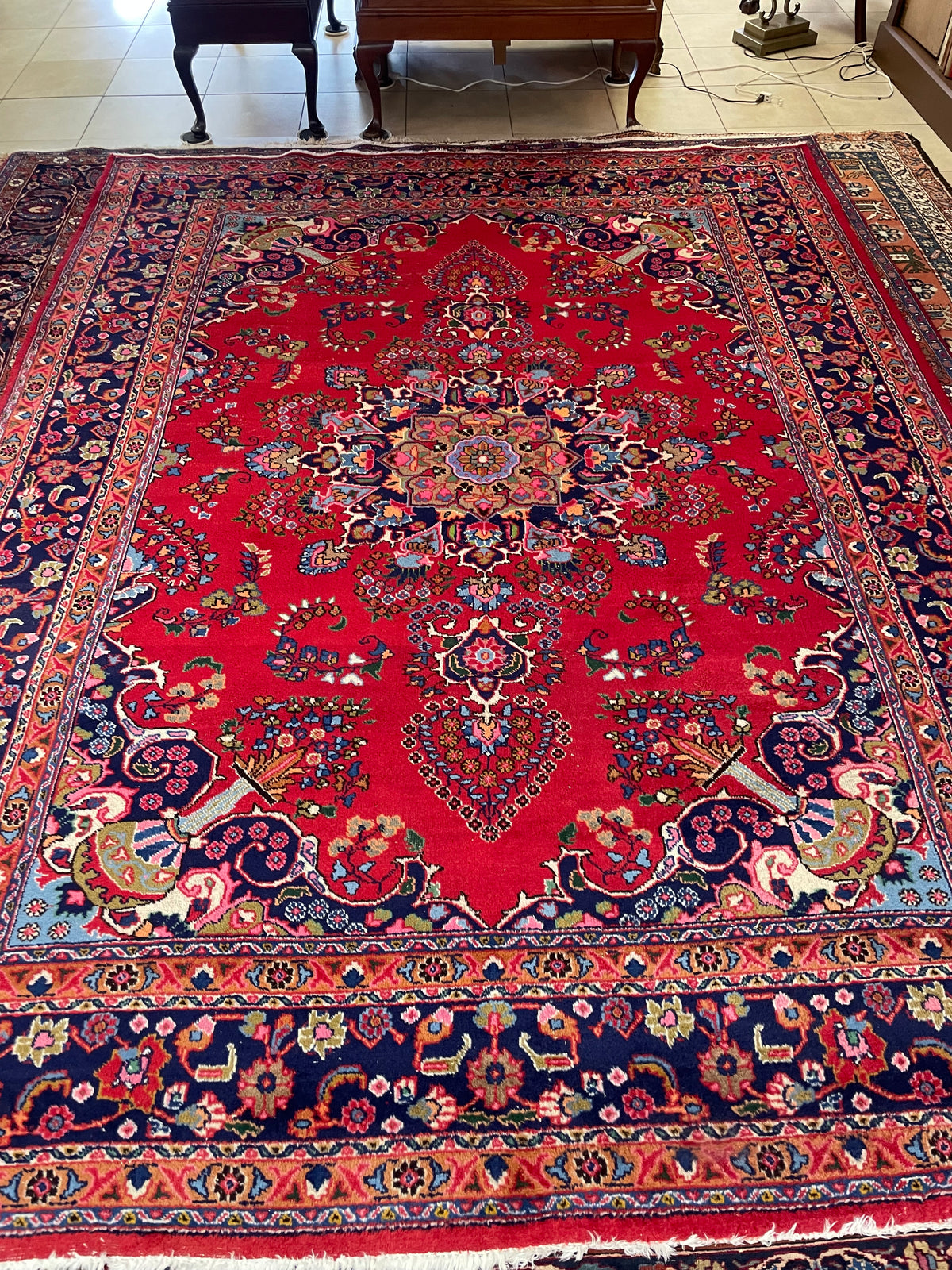 Vintage Persian Handmade Rug 8’2” x 11’1”