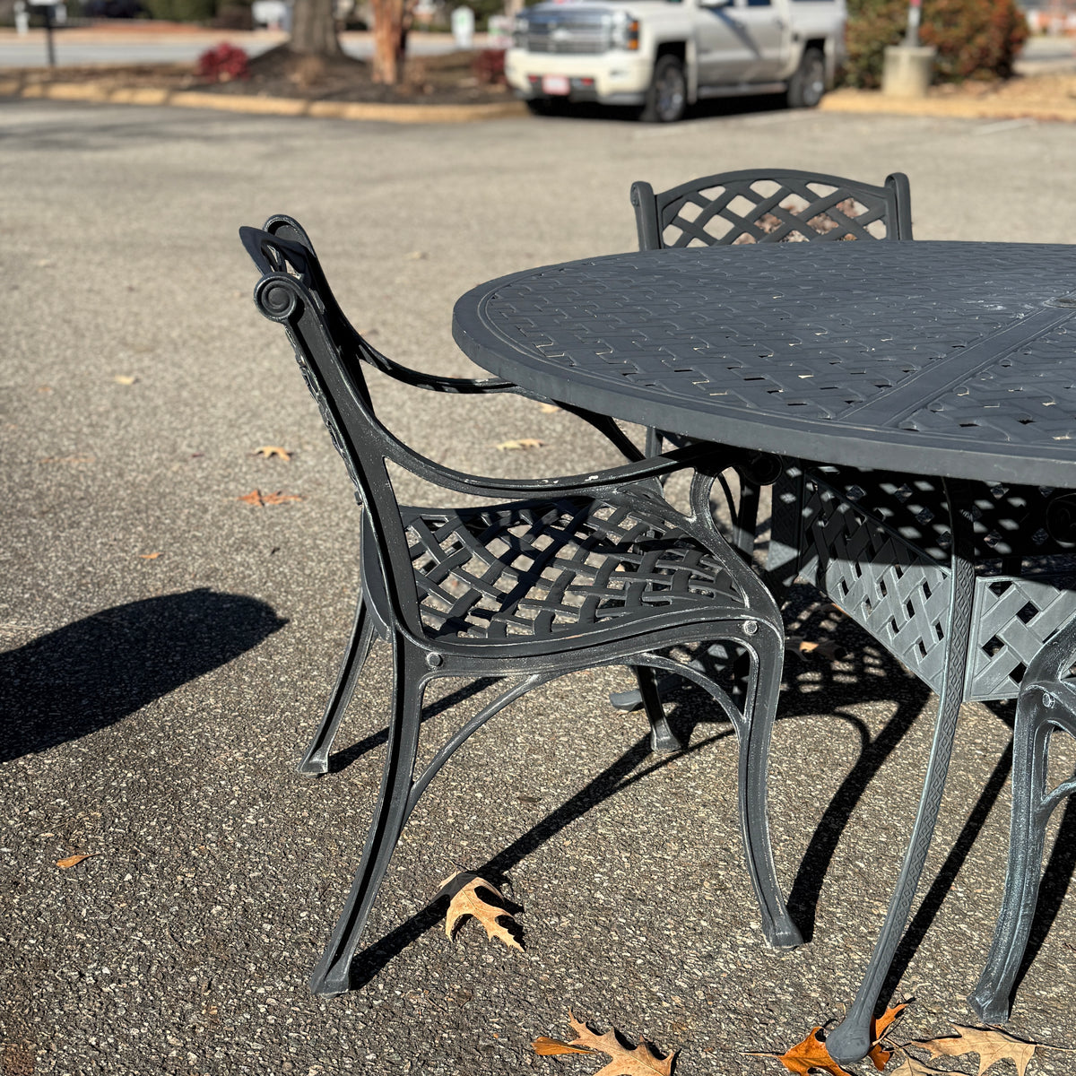 Hanamint "Newport" Aluminum Table & Chair Set