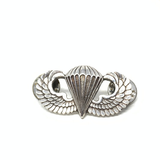 WWII Sterling Silver Army Airborne Paratrooper Jump Wings