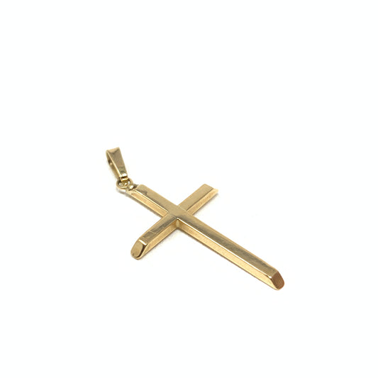 10K Gold Cross Pendant