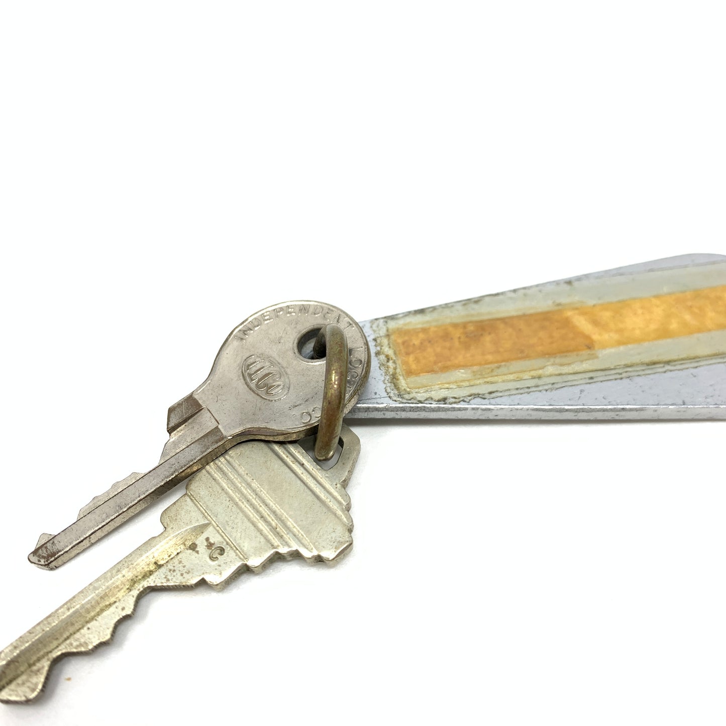 SS United States Keys With Aluminum Fob
