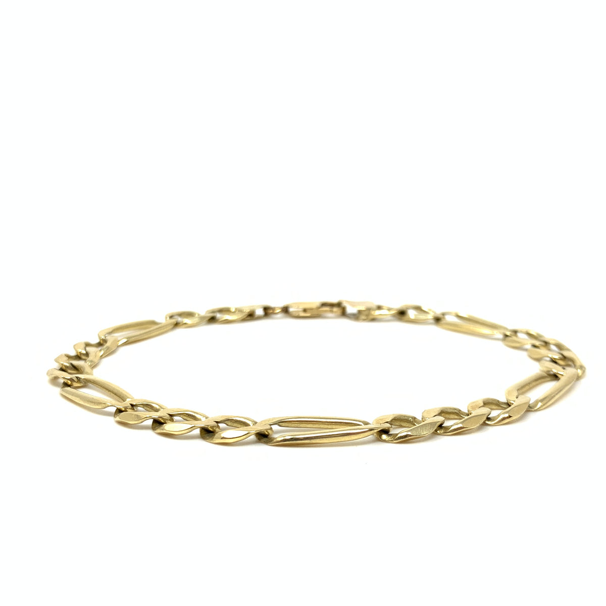 14K Gold JMD Signed Chain Bracelet