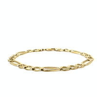 14K Gold JMD Signed Chain Bracelet