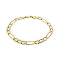 14K Gold JMD Signed Chain Bracelet