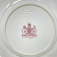 Ashworth Bros. Hanley Golden Chinoiserie Ironstone Dinner Plates (4)