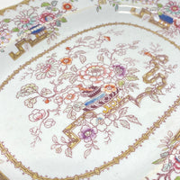 Ashworth Bros. Hanley Golden Chinoiserie Ironstone 10.5" Tray