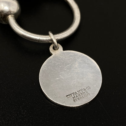 Tiffany & Co."D.C." Monogrammed Sterling Key Ring