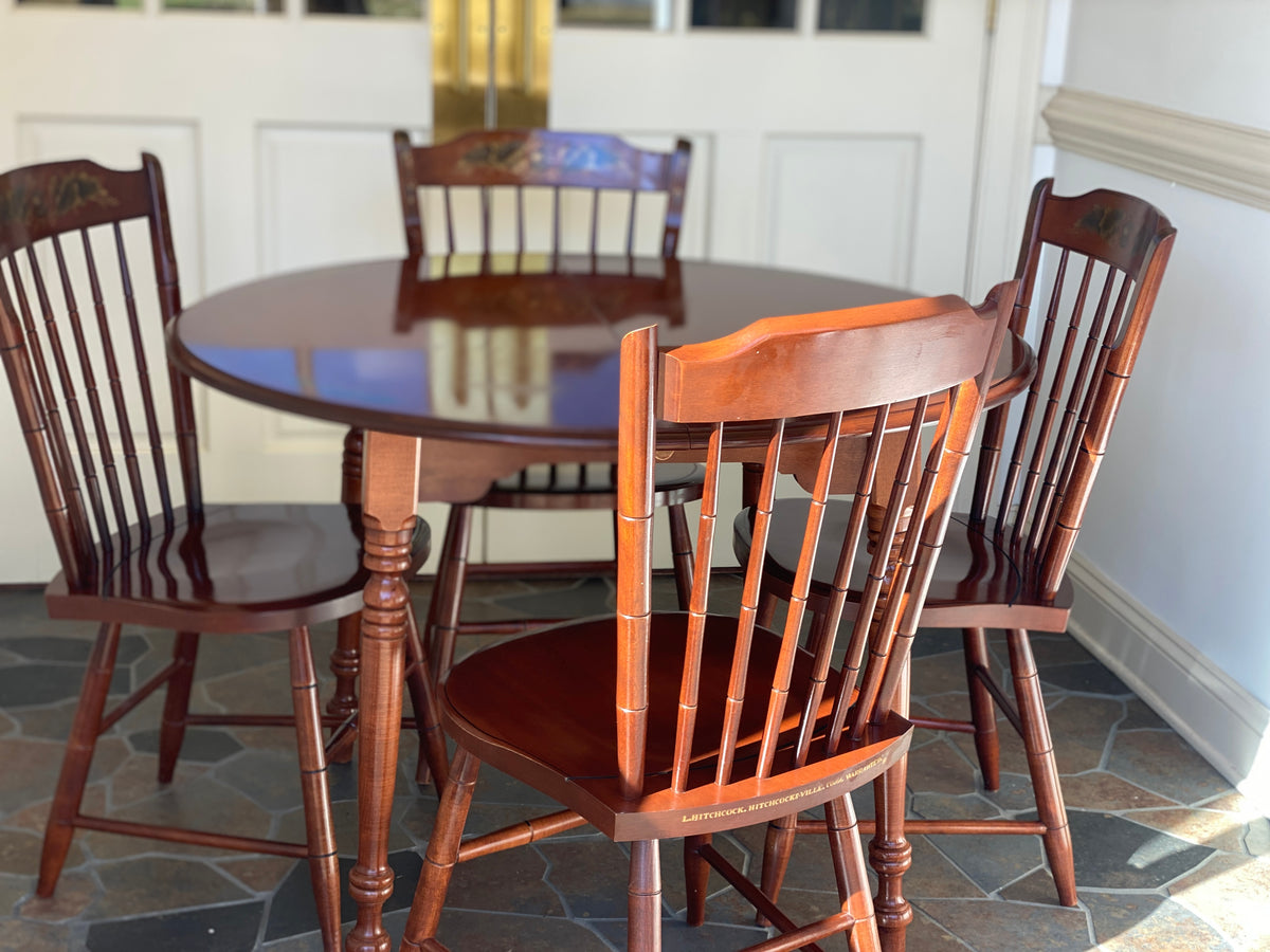 The Hitchcock Chair Co. Eastham Extension Dining Table & Chairs