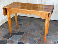 18th C. Maple Drop-Side Console Table