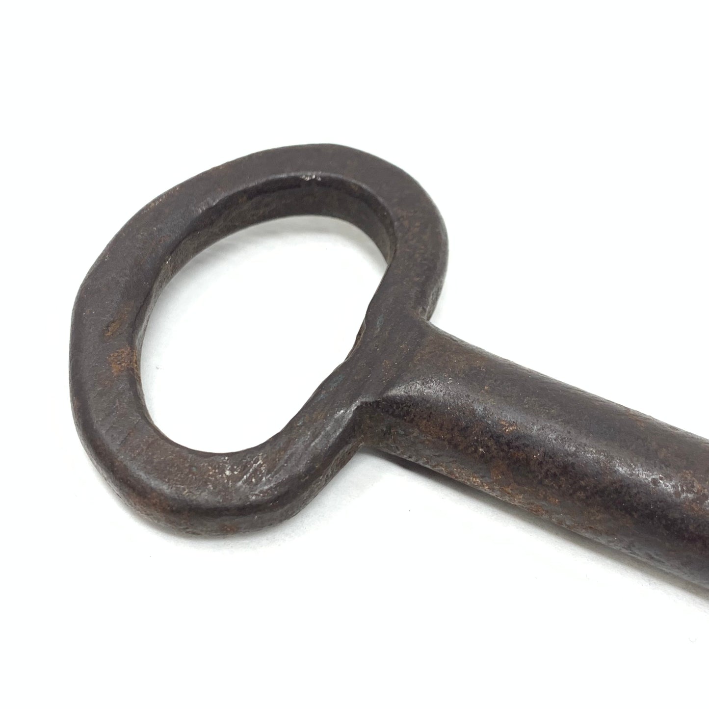18th C. Hand Forged Iron 7" Skeleton Key