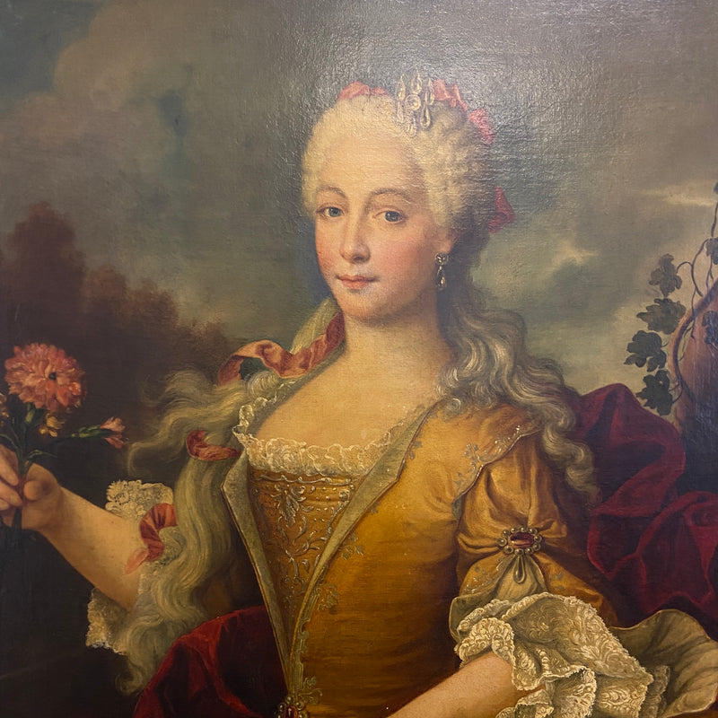 Bárbara de Braganza, Princess of Asturias after Jean Ranc, ca. 1750