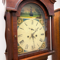 1812 Walker & Hughes Grandfather Clock & Calendar