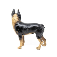 Vintage Hubley Cast Iron Boston Terrier Doorstop