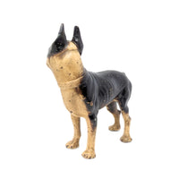 Vintage Hubley Cast Iron Boston Terrier Doorstop
