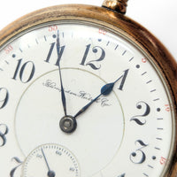 Hampden North American Railway Model-3 18s 21j GF Pocket Watch