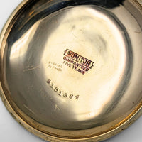 Hampden North American Railway Model-3 18s 21j GF Pocket Watch
