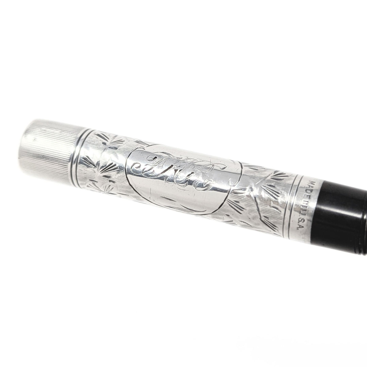 Waterman Ideal Sterling Silver Ladies Fountain Pen, No Cap