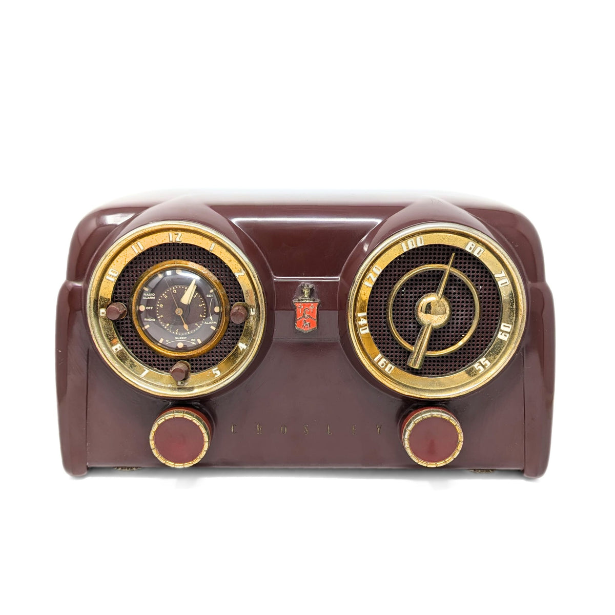 Crosley D-25MN 1950’s Dashboard Clock Radio