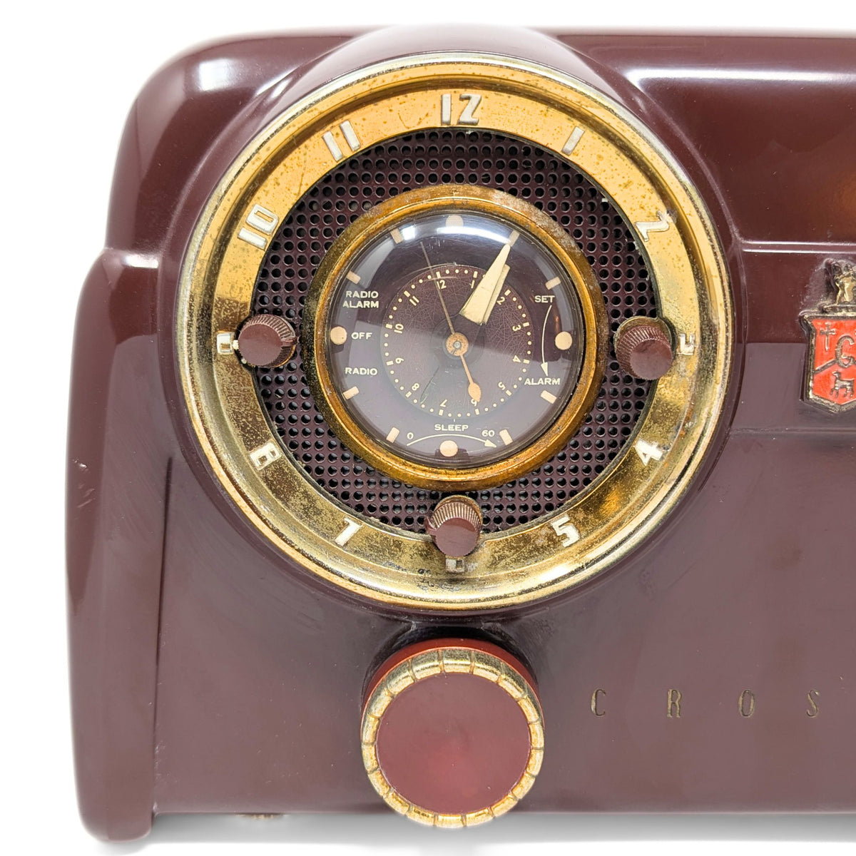 Crosley D-25MN 1950’s Dashboard Clock Radio