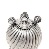 WMF Antique Military Theme Silverplate Cigarette or Cigar Bar/Table Lighter