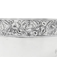 Gorham 1898 Sterling Silver Zodiac Baby Bowl, Script Monogramed "AWH"