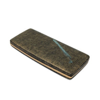 Sheaffer 1950's Admiral Snorkel Aqua Fountain Pen & Pencil W/ Case, 14K Gold Nib