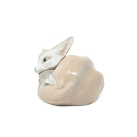 Lladro Fox & Cub Figurine