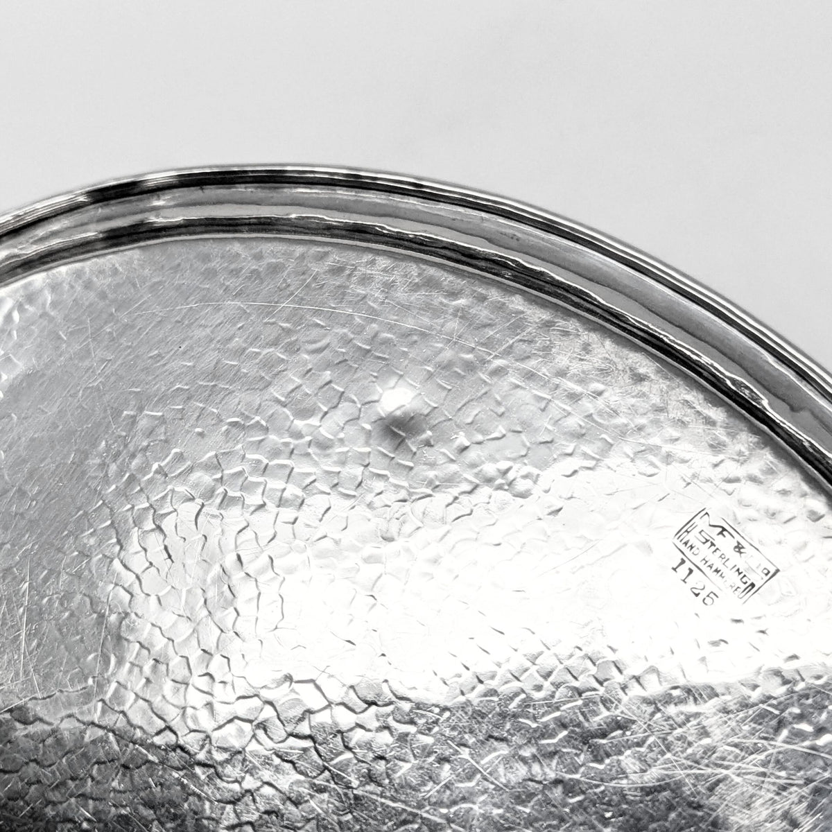 Marshall Field & Co. "Colonial" Sterling Hammered Petite Coffee Service (5pcs)