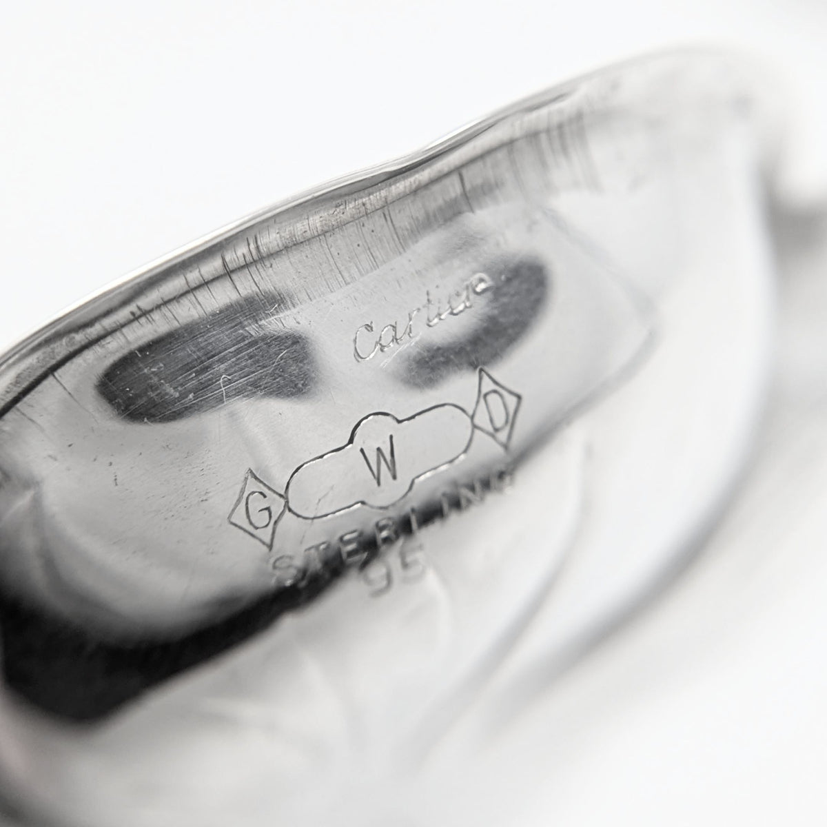 Cartier Sterling 2.7" Four Leaf Clover Individual Ashtrays/ Nut Dishes (6)